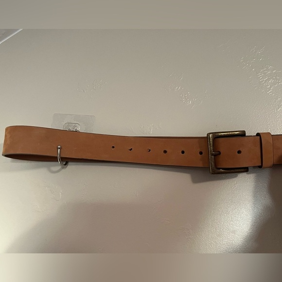 Timberland Men's Tan Leather Belt Size 46 - Picture 15 of 16